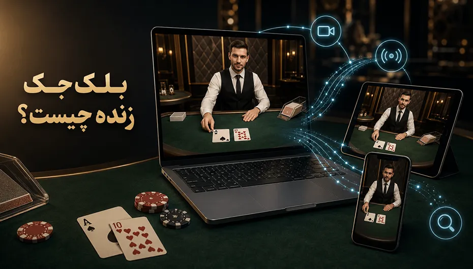 بلک جک زنده